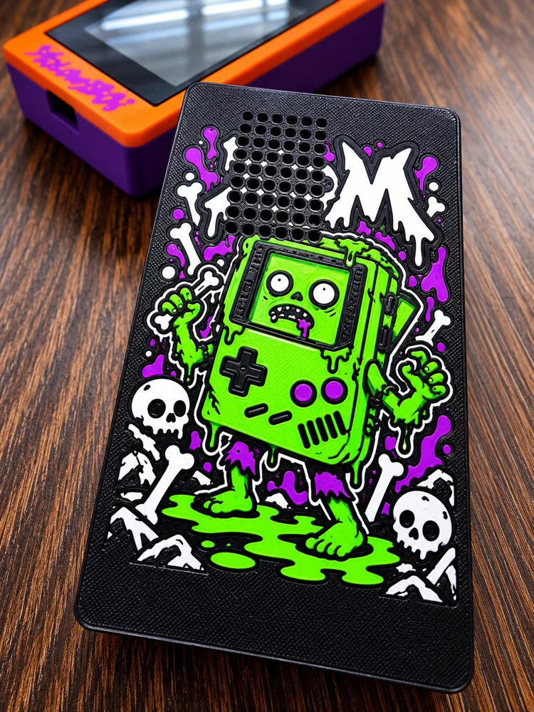 XOM Cemetery Collection zombie-themed YellowB0i printed case