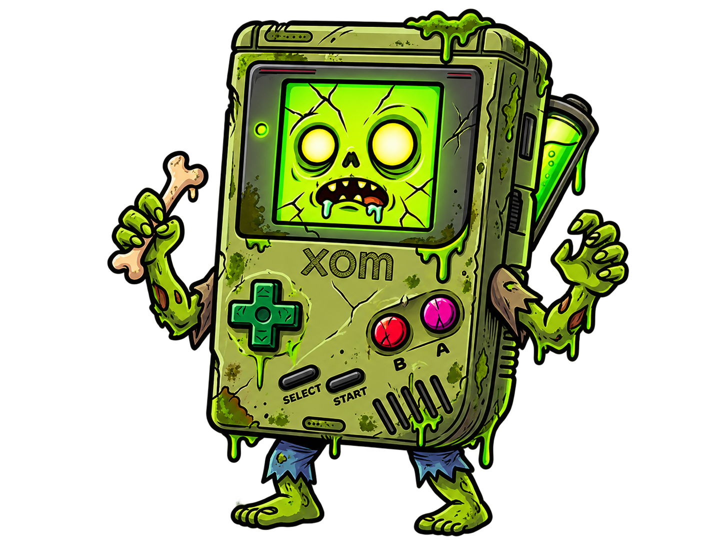 Xombi3 zombie console logo